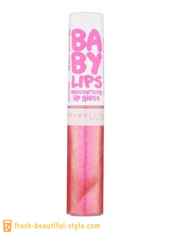 Χείλη Maybelline μωρό (κραγιόν, βάλσαμο και lip gloss): σύνθεση, σχόλια