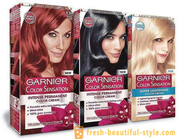 «Garnier» βαφή μαλλιών: Κριτικές των πελατών