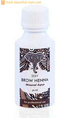 Henna για τα φρύδια Brow Henna: σχόλια, τις οδηγίες