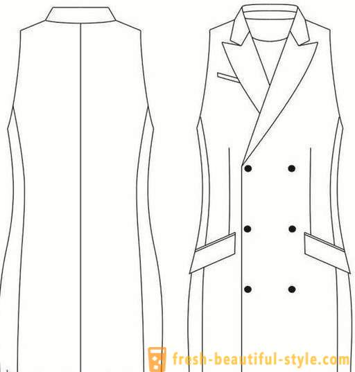 Παλτό χωρίς μανίκια: σχήμα, το μοντέλο, διαθέτει ένα συνδυασμό των αξιολογήσεων και σχόλια