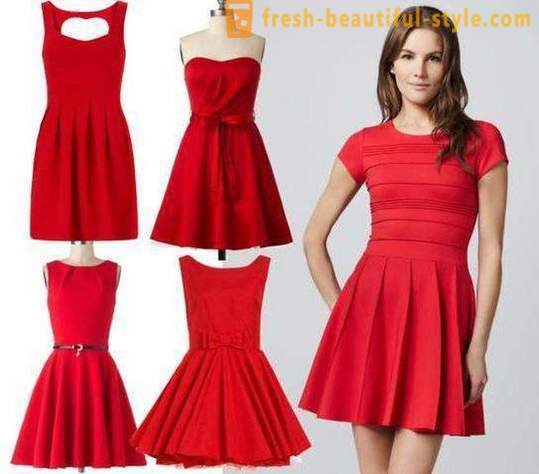 Κόκκινο φόρεμα κοκτέιλ: πώς να επιλέξετε και τι να φορέσει