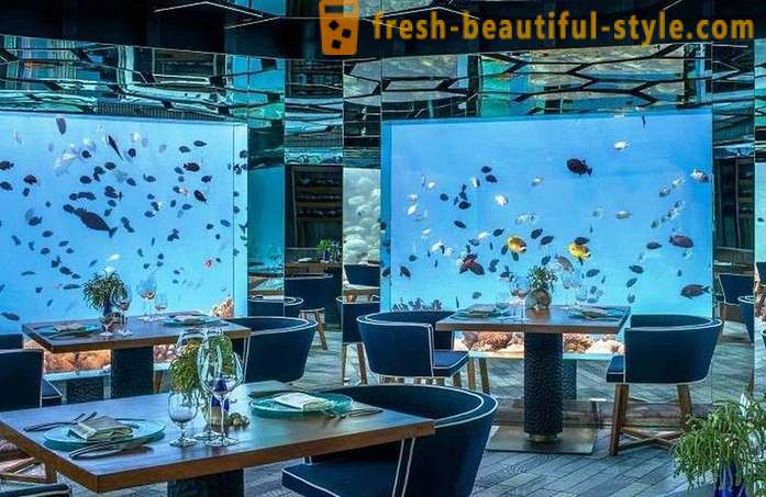 Πολυτελή υποβρύχιο εστιατόριο στις Μαλδίβες