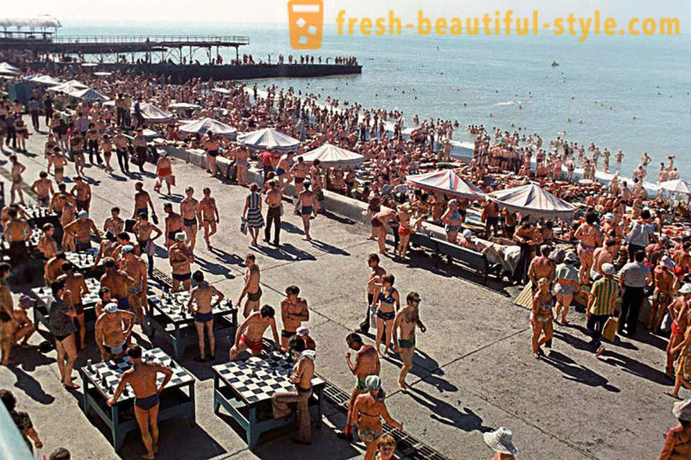 Παραλία διακοπές στη Σοβιετική Ένωση