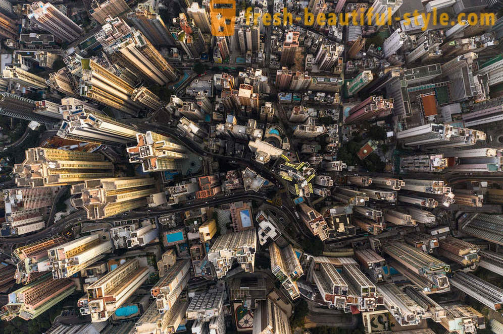 Χονγκ Κονγκ πολυώροφα σε φωτογραφίες