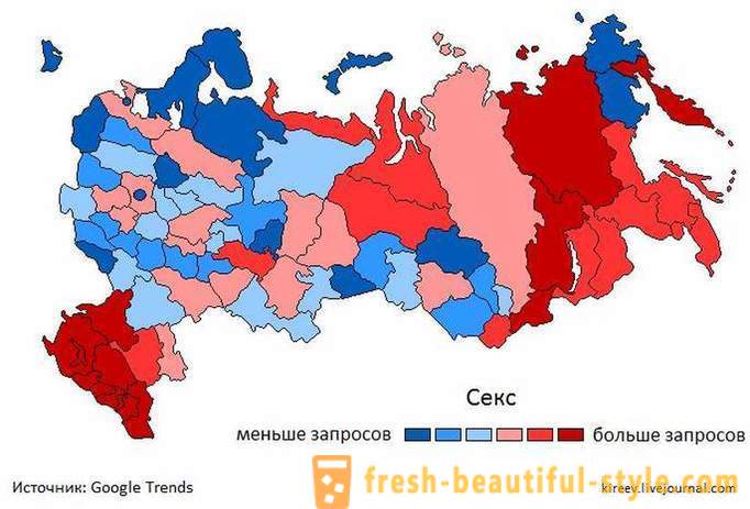 Γεωγραφική ντροπή και αίσχος: όταν στη Ρωσία οι περισσότεροι από Google «σεξ», «πορνό», «πόρνες»