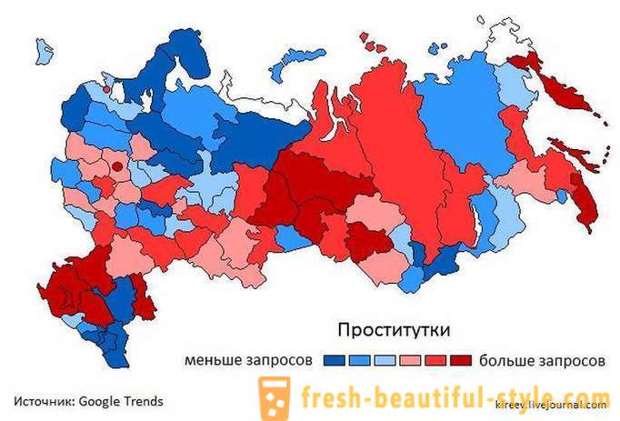 Γεωγραφική ντροπή και αίσχος: όταν στη Ρωσία οι περισσότεροι από Google «σεξ», «πορνό», «πόρνες»