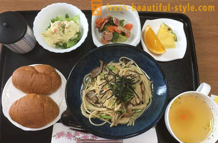 Η τροφή στην Ιαπωνία νοσοκομεία