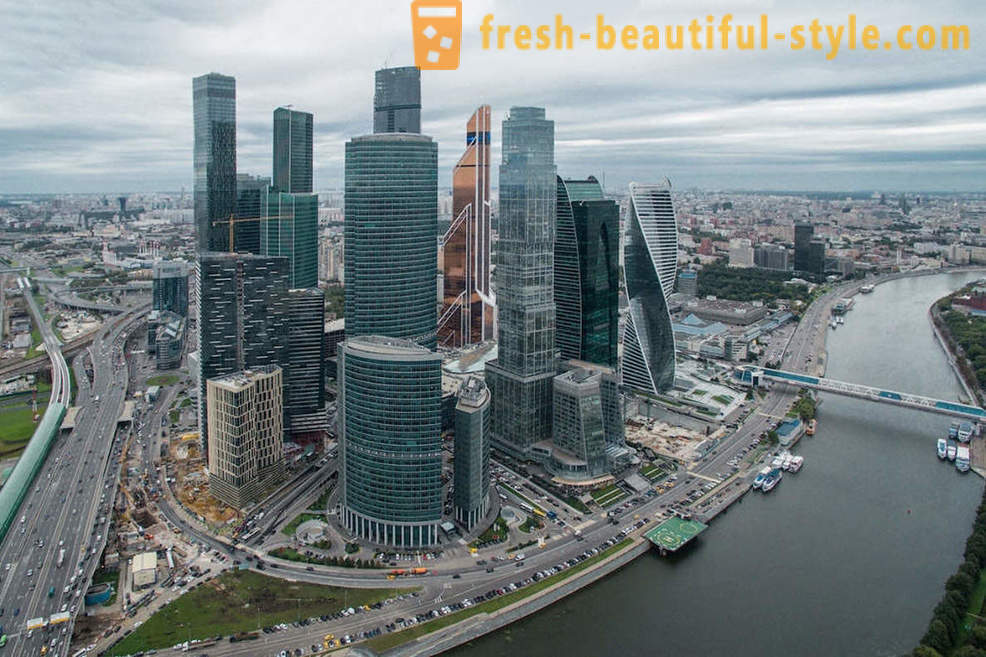 Μόσχα θέα από ψηλά