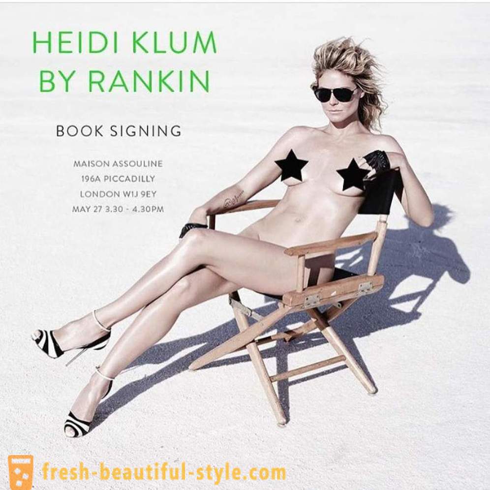 Heidi Klum γδύσει για μια ειλικρινή φωτογράφηση