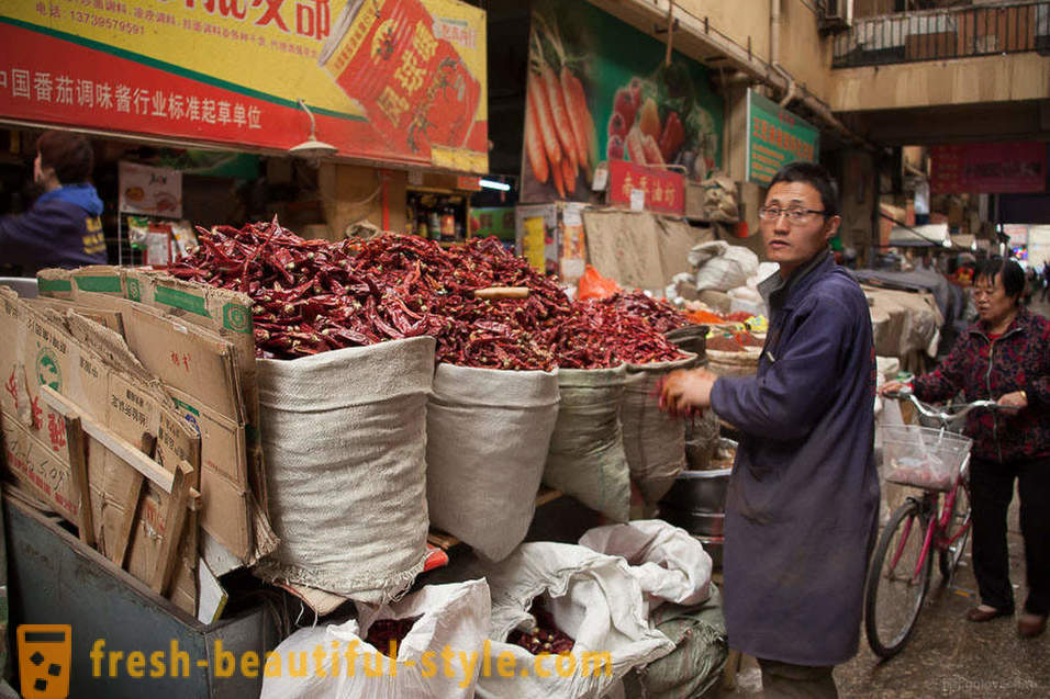 Περπατήστε στην κινεζική αγορά
