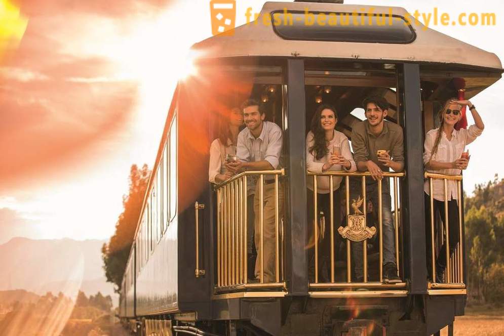 Ατμοσφαιρική ταξίδι στις πιο άνετη τρένα του κόσμου