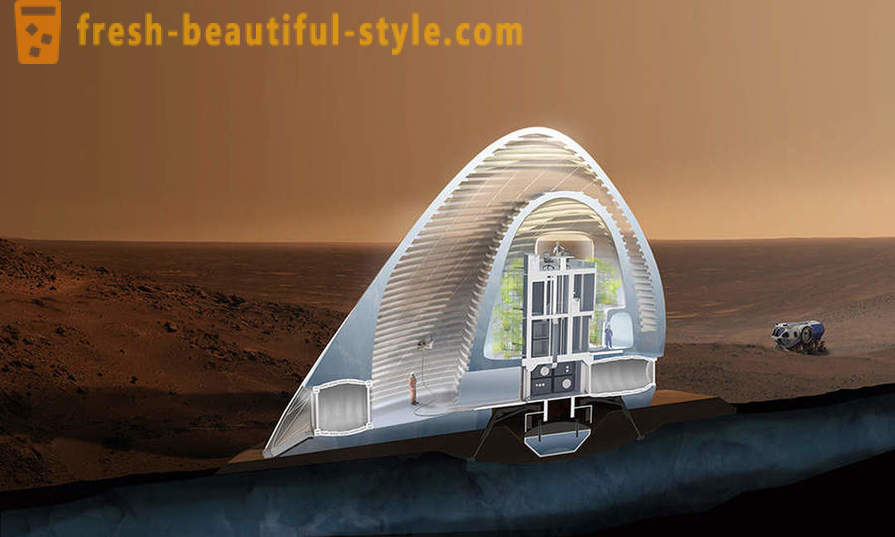 Σπίτι στον Άρη, που είναι ακριβώς για να χτίσει