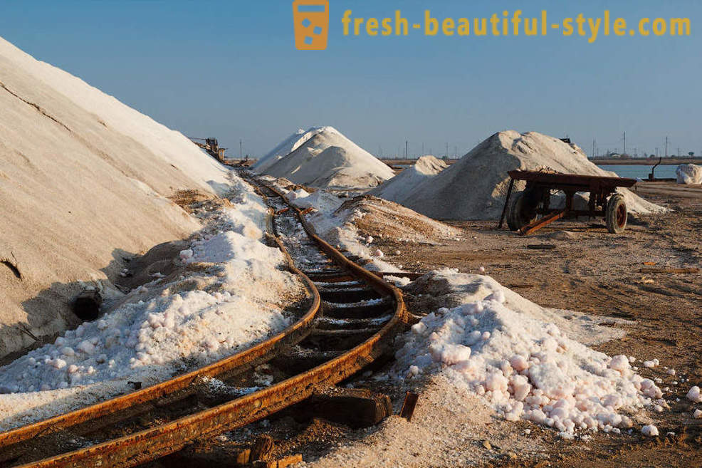 Όπως εξορύσσεται αλάτι σε Κριμαίας