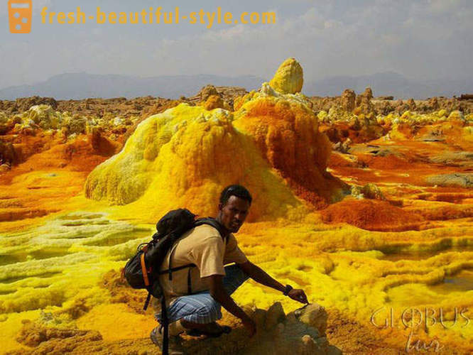Dallol ηφαίστειο στην Αιθιοπία