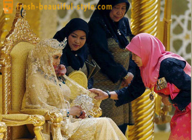 Πολυτελή γάμο του μέλλοντος Σουλτάνου του Μπρουνέι