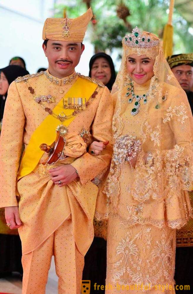 Πολυτελή γάμο του μέλλοντος Σουλτάνου του Μπρουνέι