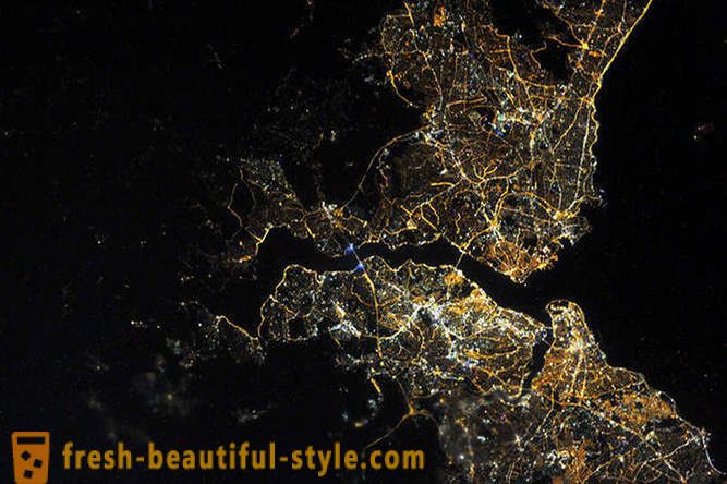 Νύχτα πόλεις από το διάστημα - τις τελευταίες εικόνες από το ΔΔΣ