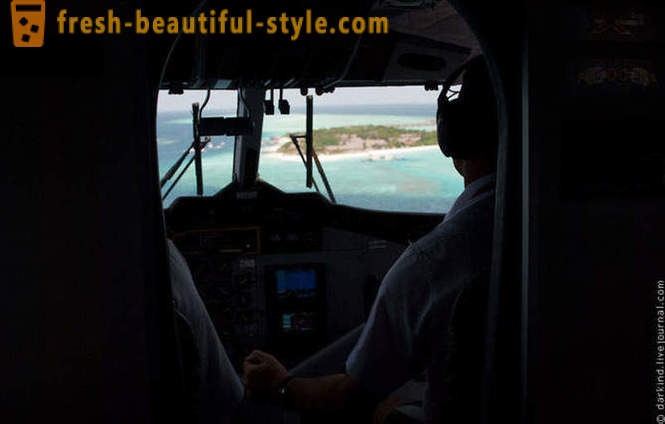 Πετώντας πάνω από τις Μαλδίβες με υδροπλάνο