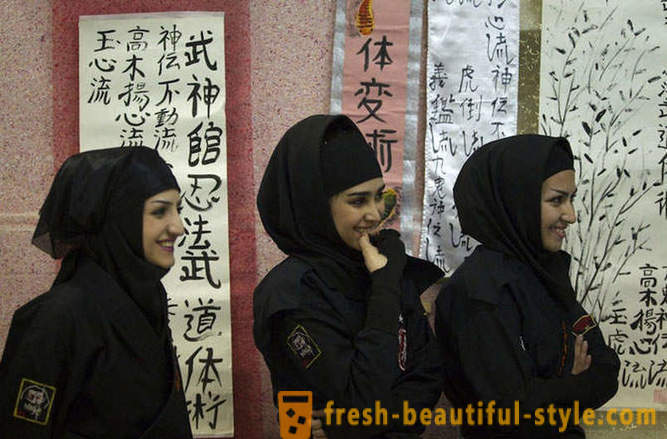 Ιρανική γυναικεία νίντζα