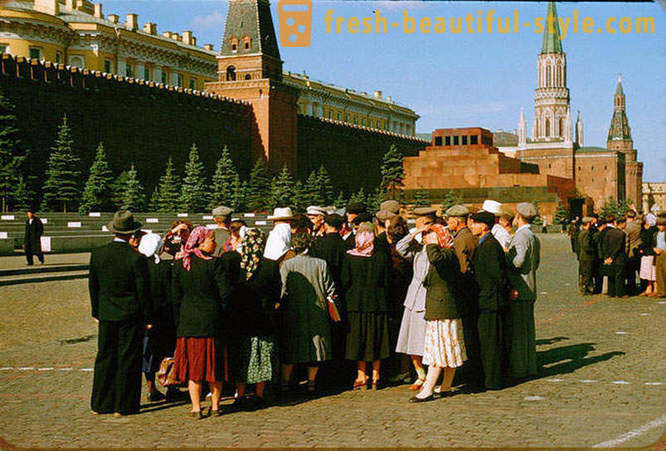 Μόσχα, 1956, στις φωτογραφίες του Jacques Dyupake