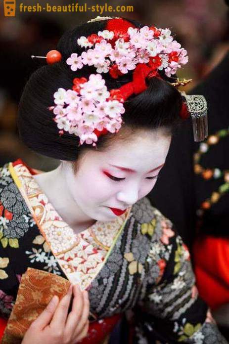 Ιάπωνες χτενίσματα για τα κορίτσια. Παραδοσιακή ιαπωνική χτένισμα