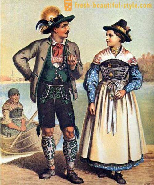 Γερμανός υπήκοος κοστούμια για τις γυναίκες, άνδρες και παιδιά. Ethnic ενδύματα