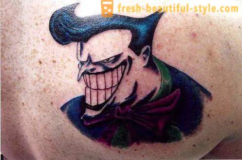 Joker Tattoo: σύμβολα και φωτογραφίες