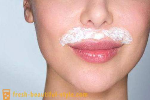 Πώς να καθαρίσετε τις ρυτίδες στο άνω χείλος στην κοσμητολογία;