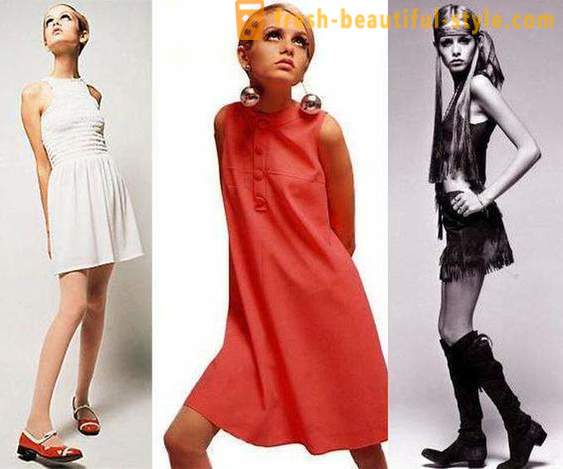 Φόρεμα σε στυλ της δεκαετίας του '60. φόρεμα το μοντέλο