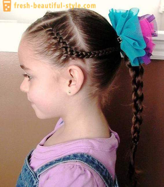 Hairstyles για τα κορίτσια 10 ετών στο σχολείο