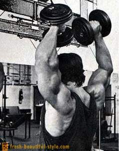 Οι μέθοδοι της μυϊκής μάζας: πατήστε Arnold