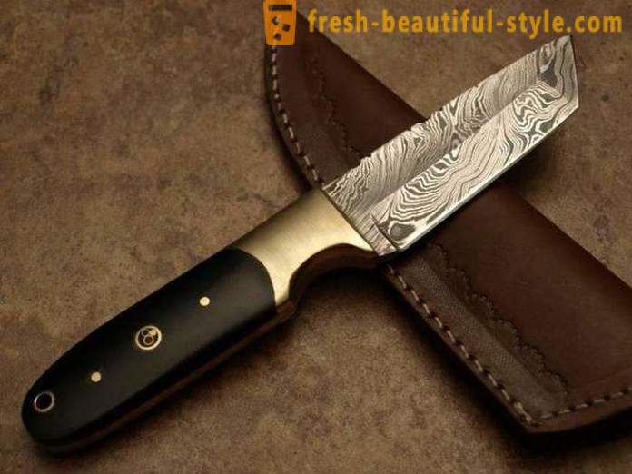 Της Δαμασκού χάλυβα μαχαίρι: βασικά χαρακτηριστικά