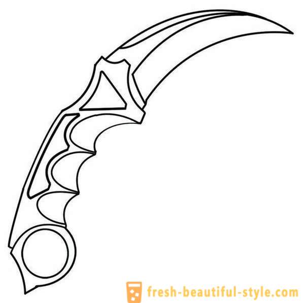 Μαχαίρι «KARAMBIT»: μια φωτογραφία, την τιμή, σχέδια και διαγράμματα. Πώς να κάνει ένα μαχαίρι «KARAMBIT» με τα χέρια του;
