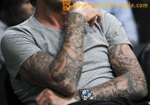Τατουάζ στο αντιβράχιο του - η επιλογή ισχυρών ανδρών