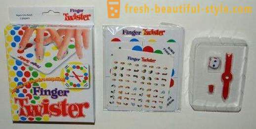 Ψυχαγωγία για παιδιά και ενήλικες - Finger Twister. κανόνες του παιχνιδιού