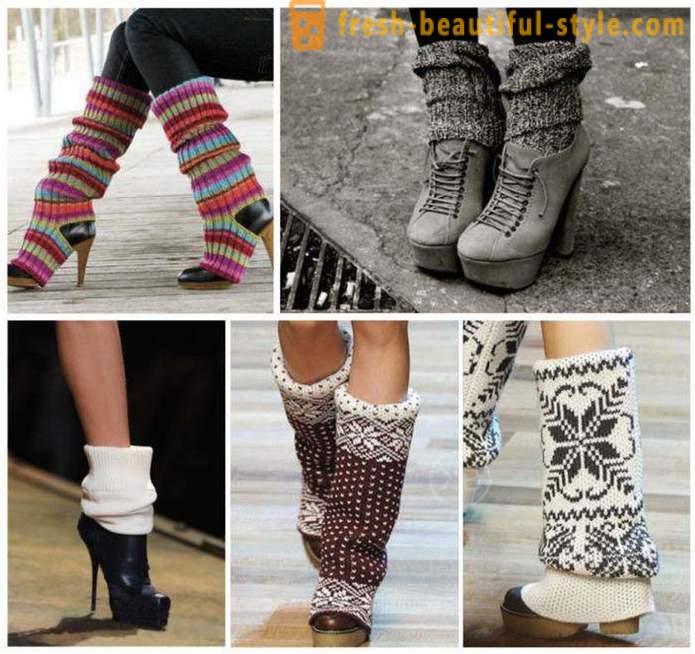 Από ό, τι να φορούν κολάν το χειμώνα; Πλεκτά κάλτσες τι να φορέσει;