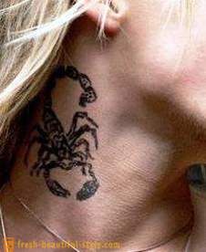 Τατουάζ στο λαιμό του: οι τιμές των διαφόρων μοντέλων